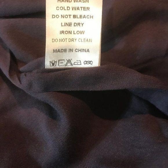 NWT Promesa Women's Vintage Inspired Dark Navy With Copper Striping Dress - Picture 9 of 9